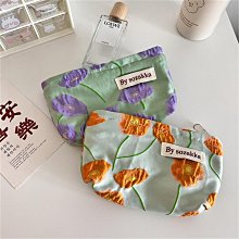 手拿化妝包女便攜2024新款隨身高級感簡約護膚品收納袋旅行洗漱包 歷史價格詳細信息