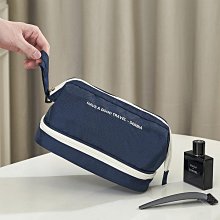 收納包男士洗漱包瘋馬皮出差便攜收納包女士時尚手提真皮皮包化妝包手拿包 歷史價格詳細信息