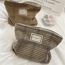小白兔幾 千格子託特包女新款潮ins綠格大容量單肩包學生購物袋 歷史價格詳細信息