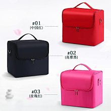 專業便攜化妝包美容美甲工具箱大容量旅行收納包簡約手提化妝箱 歷史價格詳細信息