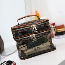 化妝包女便攜新款ins高級大容量手提洗漱包飯盒袋旅行收納包 歷史價格詳細信息