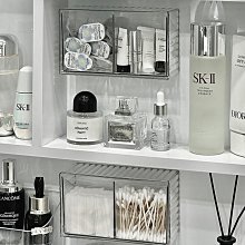 衛生間鏡柜收納盒化妝棉卸妝棉簽盒壁掛浴室洗臉巾頭繩口紅盒防塵 價格比較,價格查詢,歷史價格詳細信息