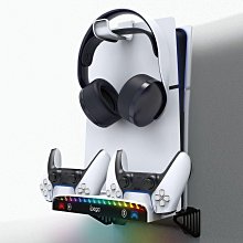 PS5主機散熱底座游戲手柄雙座充P5耳機手柄收納支架+碟片收納架 歷史價格詳細信息