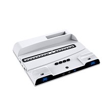 PS5底座風扇支架PS5磁吸式雙手把座充USB HUB散熱直立底座光碟架一體式 歷史價格詳細信息