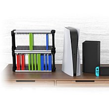 游戲光盤收納架 ps3 ps4 ps5游戲碟片存放架光碟收納盒光盤置物架 歷史價格詳細信息