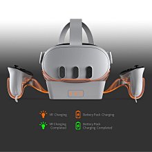 Meta Quest 3 VR手柄磁吸充電底座VR眼鏡手柄帶RGB燈充電座充 歷史價格詳細信息