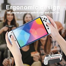 Switch OLED 保護套裝 主機手柄保護殼+卡盒+搖桿帽套裝 TNS-1192 歷史價格詳細信息