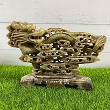 壽山石雕◎ 原礦凍石精雕 祥龍獻珠【重32公斤】 歷史價格詳細信息