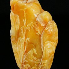 珍藏壽山石精雕薄意松山二老老閑章擺 石質天然 油潤通透 蘿卜紋清晰細膩已巳冬日·叔孺 作凈高8.5厘米長7厘米寬4厘米凈739壽山石 印章 古玩 歷史價格詳細信息