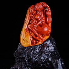 【三顧茅廬 •已結緣】精品嚴選~~包大漏粉絲福利標~~清代 和闐羊脂白玉《原籽雕玉鼠掛件》 特惠起標 無底價 歷史價格詳細信息