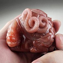 正善人文專拍---{石雕800}---陳在偉----贔屓---尺寸：3.5x 3.7x13.7公分 歷史價格詳細信息