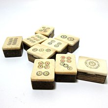 晚清民國竹編針線扁，福祿滿堂，一大一小，全品。 古玩 老物件 舊藏 -1536 歷史價格詳細信息