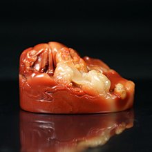 名家作品～鄭世斌 紅芙蓉 五老觀太極蛋面章 (有款/63x53x38,171g/戊寅年/欣賞) 價格比較,價格查詢,歷史價格詳細信息