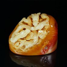 名家作品～鄭世斌 紅芙蓉 五老觀太極蛋面章 (有款/63x53x38,171g/戊寅年/欣賞) 歷史價格詳細信息