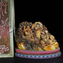 舊藏降龍羅漢，品相如圖，有一定年紀，具體年份買家自辯，3 古玩 老物件 舊藏 -6580 歷史價格詳細信息