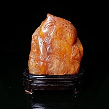 【富貴拍賣場】早期老件 天然 A貨 黃翡翠 龍龜把玩件 HC-8433-JD 歷史價格詳細信息