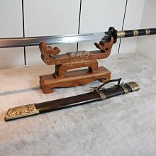 精選中國刀劍系列 八面漢劍百煉花紋鋼/武術劍/雙手劍/國術練習/試斬劍/珍品收藏/全手工打造 歷史價格詳細信息