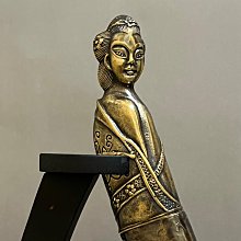 銅雕人物雕塑 鑄銅民俗文化景觀小品步行街銅雕美陳擺件 歷史價格詳細信息