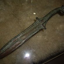 戰國青銅劍擺件仿古工藝品真品古代兵器古玩古董越王勾踐劍收藏 歷史價格詳細信息