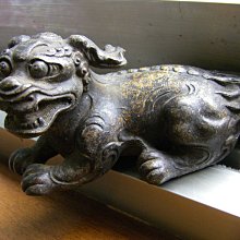 明代銅獅子，尾巴斷了。包漿渾厚，造型精美 如圖完好。可，5429 歷史價格詳細信息