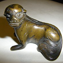 清代瑞獸形小香爐，如圖完好5404 歷史價格詳細信息