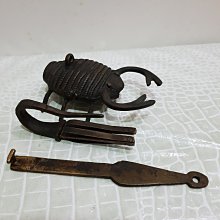早期銅鎖(10)~~OK~~不附螺絲~~總長約7.7CM 歷史價格詳細信息
