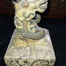 E0066 青銅錯金銀嵌犀牛(對)  寬13cm 高4.5cm 前後5cm 銅雕犀牛 老銅雕件 (2入) 歷史價格詳細信息