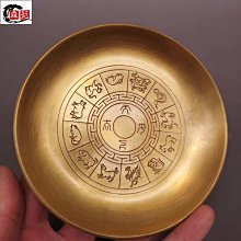 小盤子，銅制，創匯時期制造，雕花款，收藏佳品，有劃傷，氧化，21879 歷史價格詳細信息