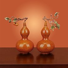 葫蘆擺件全銅五福臨門步步高升葫蘆擺件客廳玄關開業祝福大號葫蘆【台灣公司免稅開發票】 歷史價格詳細信息