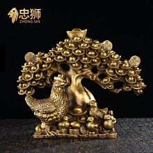 銅雞擺件大號十二生肖如意金雞銅公雞元寶家居客廳玄關裝飾工藝品~半島鐵盒 歷史價格詳細信息