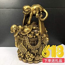 銅十二生肖狗擺件中式銅狗客廳店鋪辦公室創意家居裝飾工藝品擺件半島鐵盒 歷史價格詳細信息
