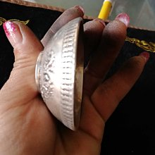 銀碗999純銀套裝三件套男女寶寶滿月禮物小孩家用銀碗餐具可愛 歷史價格詳細信息