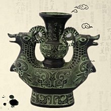 仿古青銅器擺件雙龍鐘掛鐘銅工藝品婚慶影視道具文玩古玩仿古禮品 歷史價格詳細信息