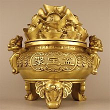 金蟾聚寶盆擺件中式家具裝飾工藝品裝飾品運財吞錢元寶盆香灰製品 歷史價格詳細信息