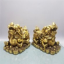黃銅貔貅擺件 公母一對 招財開運 辟邪消灾 吉祥開運 吉祥送福 辟邪鎮宅 麒麟招財 風水擺件 鎮宅神獸 純銅擺設 手把件 歷史價格詳細信息