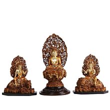 華嚴三圣釋迦牟尼普賢菩薩文殊菩薩佛像吊墜12十二生肖守護神掛件《佛緣》 歷史價格詳細信息