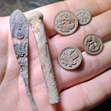 老銅簪子，重26克，品相差，看好拍，37。kk10447 歷史價格詳細信息