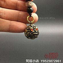 實心黃銅貔貅吊飾 招財辟邪黃銅鑰匙圈吊飾 吊墜 鑰匙扣掛件 歷史價格詳細信息