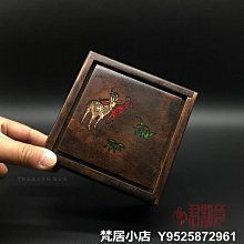 梵居小店 仿老螺鈿鑲嵌聚寶盆帶機關首飾盒 木盒小盒子仿古木雕道具收納盒jry 歷史價格詳細信息