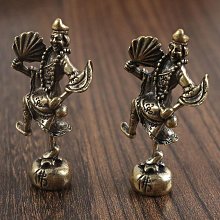 新款黃銅復古潮玩edc莊碼解壓忘憂籌碼玩具小擺件玩具 歷史價格詳細信息