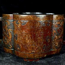 乖乖@賣場~紫砂壺~朱泥六方壺~款~大明宣德年製~壺蓋有款.容量約~430cc(A93) 歷史價格詳細信息