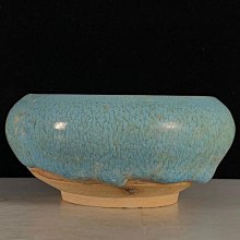 古瓷器 古董瓷器 鈞窯冰裂紋高足盤12&times;18.5200-31829 歷史價格詳細信息