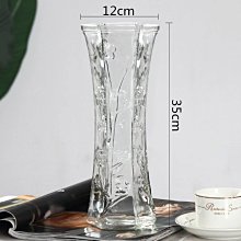 花瓶 简约玻璃花瓶高款直筒透明富贵竹特大号家用插花水养客厅银柳竹筒~定價[購買請咨詢] 歷史價格詳細信息