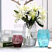 花瓶 创意简约仿陶瓷磨砂玻璃花瓶水培富贵竹百合玫瑰花瓶客厅插花摆件~定價[購買請咨詢] 歷史價格詳細信息