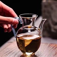 陶小店 高硼硅玻璃分茶器高透亮茶海家用功夫茶具 創意心形公杯bl 歷史價格詳細信息