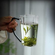 陶小店 高硼硅玻璃水杯花朵聞香杯喝功夫茶個人專用水仙花主人杯bl 歷史價格詳細信息