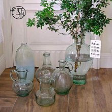 花瓶 大號透明直筒玻璃花瓶 落地加厚馬醉木 插花裝飾擺件 jing品人 歷史價格詳細信息