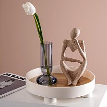 現代簡約水晶花瓶創意客廳玄關餐桌輕奢高級感家居插花裝飾品擺 SN1212 歷史價格詳細信息