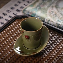 青瓷主人聞香杯龍泉手工哥窯冰裂鐵胎陶瓷功夫茶具品茗杯家用中式 歷史價格詳細信息
