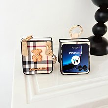 MOTOROLA 摩托羅拉 Razr 40 Moto Razr40 2023 防震羊皮硬塑料手機殼的豪華小羊皮皮套 歷史價格詳細信息